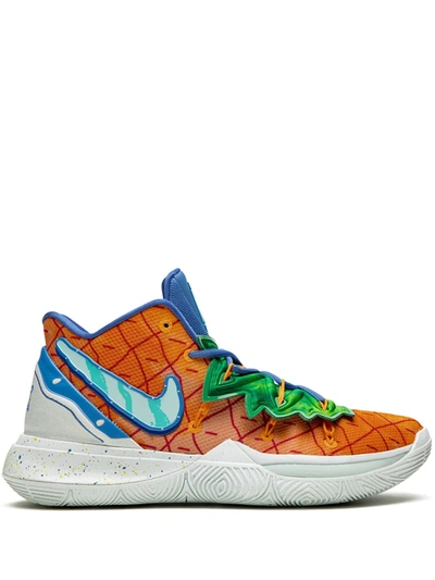 Nike X Spongebob Squarepants Kyrie 5 “pineapple House” Sneakers In Orange