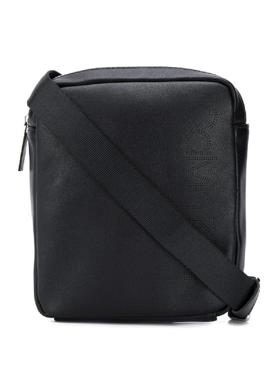 Calvin Klein Jeans Est.1978 Logo Messenger Bag In Black
