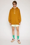 Acne Studios Oversized Hooded Sweatshirt Caramel Brown