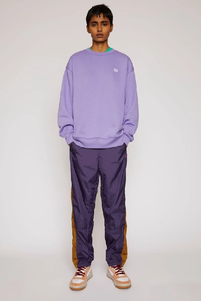 Acne Studios Oversized Sweatshirt Lavender Purple