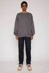 Acne Studios Oversized Sweatshirt Stone Grey