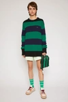 Acne Studios Oversized Striped Sweater Black/multi