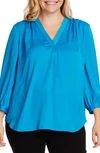 VINCE CAMUTO RUMPLE FABRIC BLOUSE,9299150