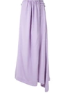 Olympiah Magnolia Gathered Skirt In Purple