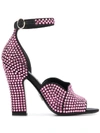 Prada Studded Sandals In 黑色