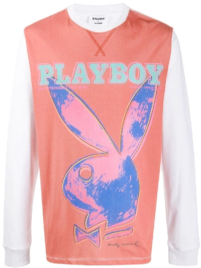 Soulland X Playboy Printed T-shirt In White