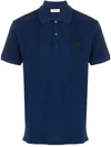 ALEXANDER MCQUEEN SKULL PATCH POLO SHIRT