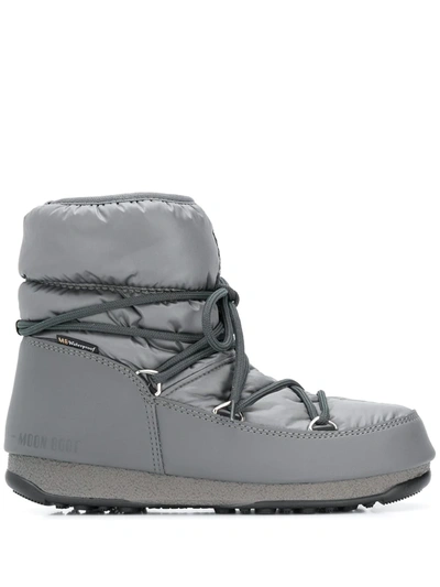 Moon Boot Protecht Low Snow Boots In Grey