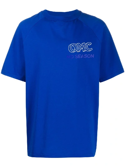 Omc No Season Print T-shirt In Blue