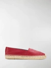 SAINT LAURENT EMBOSSED ESPADRILLES,4585730RR0013261076