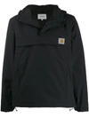 CARHARTT BLACK POLYAMIDE OUTERWEAR JACKET,I027639038900