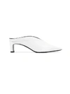 MCQ BY ALEXANDER MCQUEEN WHITE LEATHER SANDALS,571848R26309000