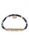 LITTLE WORDS PROJECT STRENGTH STRETCH BRACELET,NW-STR-GFWH