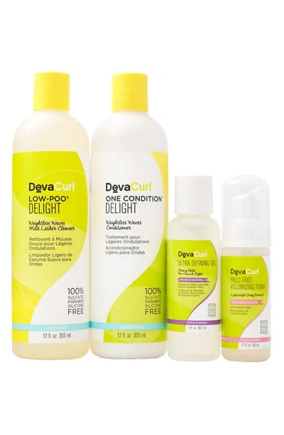 Devacurl Share The Wavy Love Cleanser, Conditioner & Styler Kit For Wavy Hair