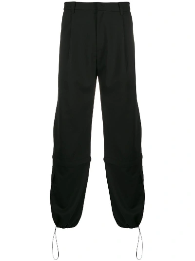 Ader Error Toggle Cargo Trackpants In Black