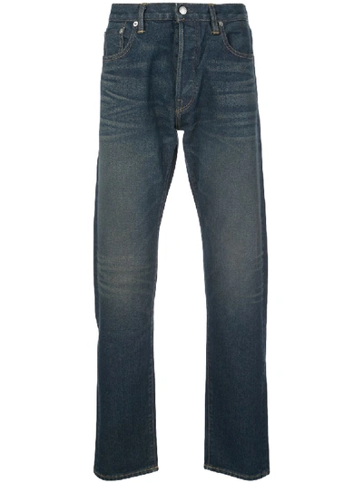 Simon Miller Slim Tapered Jeans In Blue