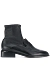 ROBERT CLERGERIE XANA LEATHER BOOTS