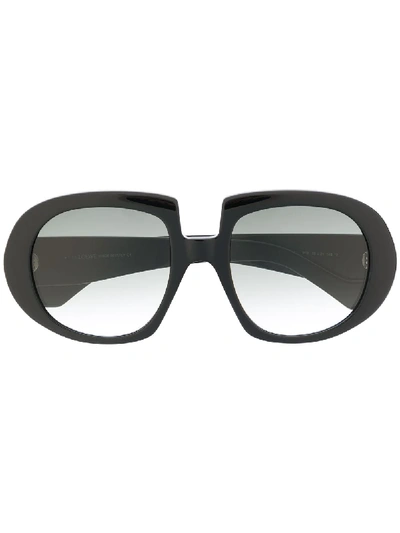 Loewe Acetate Anagram Sunglasses In Schwarz