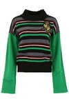 JW ANDERSON JW ANDERSON STRIPED KNITTED JUMPER