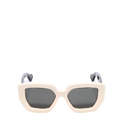 Gucci Eyewear Square Logo Sunglasses In Multi