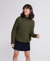 SUPERDRY DALLAS CHUNKY CABLE KNIT JUMPER,2103227500431ZC3025