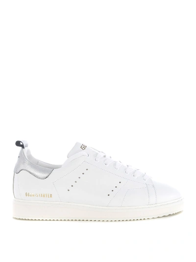 Golden Goose Starter White Leather Trainers