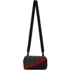 Fendi Micro Ff Logo Camera Bag In Black,brown,red