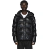 FENDI BLACK DOWN HOODED JACKET