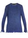 AVANT TOI DESTROYED SWEATER,11160038