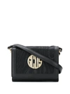 GCDS JACQUARD CROSSBODY BAG