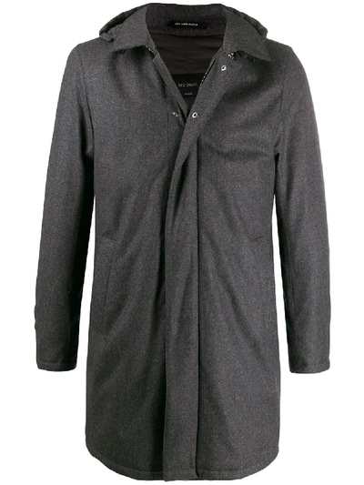 Dell'oglio Marvin Hooded Coat In 灰色