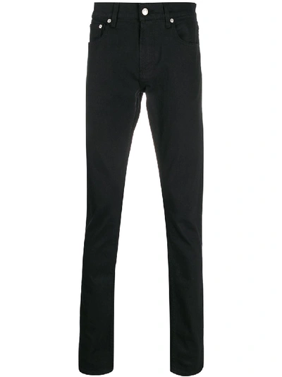 Alexander Mcqueen Slim-fit Denim Jeans In Black