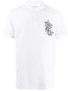 ALEXANDER MCQUEEN LOGO-EMBROIDERED POLO SHIRT