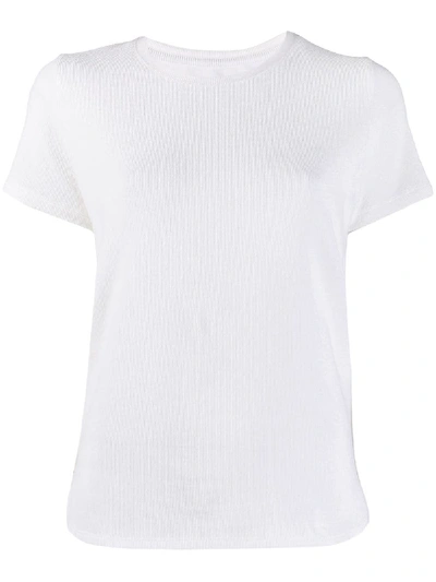 Majestic Corduroy T-shirt In White