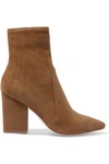 Loeffler Randall Isla Suede Ankle Boots In Brown