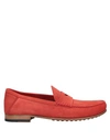 Tod's Loafers In Red