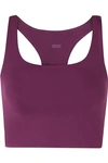 Girlfriend Collective Paloma Firm-support Sports Bra In Purple