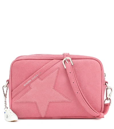 Golden Goose Star Leather Shoulder Bag In Pink