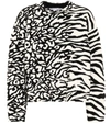 PROENZA SCHOULER ANIMAL-JACQUARD SWEATSHIRT,P00435462