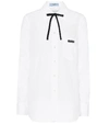 PRADA COTTON SHIRT,P00441165