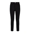 RE/DONE RE/DONE HIGH-RISE CROP SKINNY JEANS,14969339