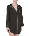 Eberjey Gisele Sleepshirt In Charcoal