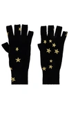 AUTUMN CASHMERE PRINTED STARS GLOVES,AUTU-WA152