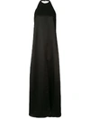 Camilla And Marc Halterneck Maxi Dress In 黑色