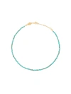 ANNI LU WAVE BEADED ANKLET