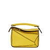 Loewe Mini Puzzle Calfskin Leather Crossbody Bag - Yellow