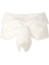 Unreal Fur Champagne Faux-fur Shawl In White