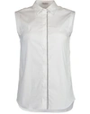 BRUNELLO CUCINELLI Sleeveless Button Up Blouse