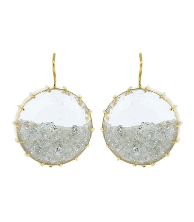 Renee Lewis Diamond Shake Earrings In Ylwgold