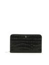 ALEXANDER MCQUEEN ZIP-AROUND SKULL WALLET,11160302